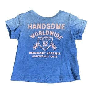 Carter’s Infant Boy Blue Graphic Tee